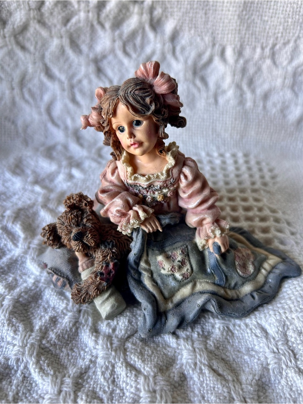 Boyds Yesterdays Child Figurine Cheryl Nighty Night 1E #926 Vtg 1999